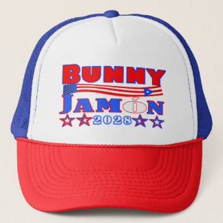 bunny/jamon 2028 trucker hat truckerkappe