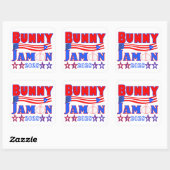 bunny jamon sticker (Blatt)