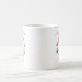 Bunny Juggling farbenfrohe Ostereier Kaffeetasse (Mittel)