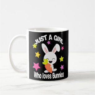 Bunny Just A Girl Who Lieben Bunnies Niedliches Ka Kaffeetasse