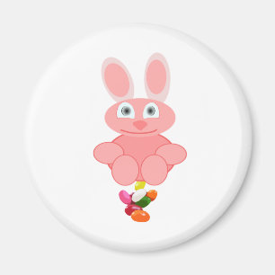 Bunny Kack Jelly Beans Magnet