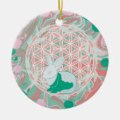 Bunny Keramik Ornament (Vorne)