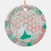 Bunny Keramik Ornament (Hinten)