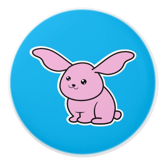 Bunny Keramikknauf (Vorderseite)
