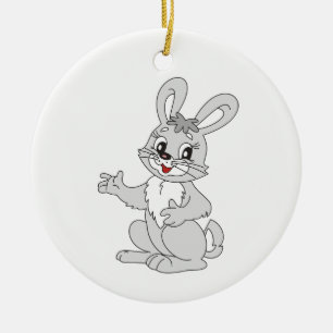 Bunny Keramikornament