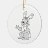 Bunny Keramikornament (Links)