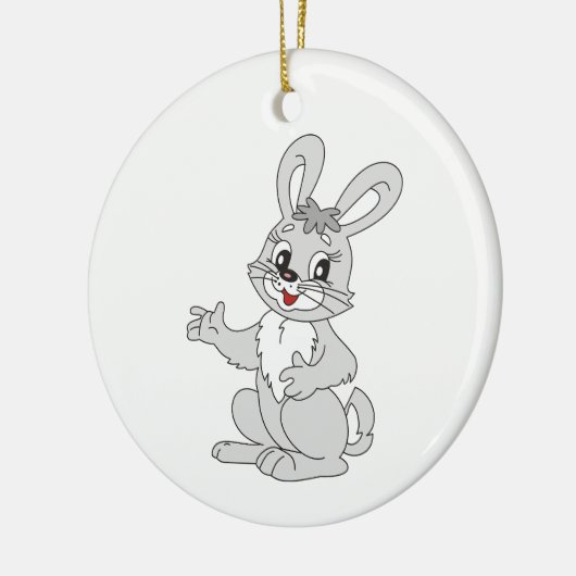 Bunny Keramikornament (Links)