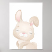 Bunny Kinderzimmer Poster Foster Animal Kids (Vorne)