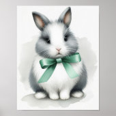 Bunny Kinderzimmer Wall Art Poster (Vorne)