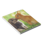 Bunny Kiss Notizblock (angewinkelt)