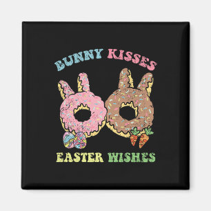 Bunny Kisses Oaster wünscht Bunny Donut Egg Jagen Magnet