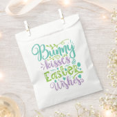 Bunny Kisses und Osterwünsche Geschenktütchen (Ausgeschnitten)