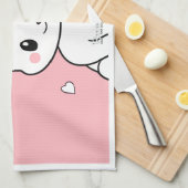 Bunny Kitchen Handtücher (Viertel Falte)