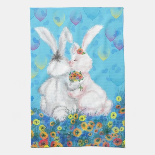 Bunny Kitetücher Geschirrtuch (Vertikal)