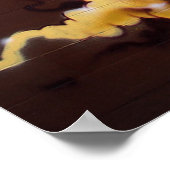 Bunny Kitspray Farbe an der Wand Poster (Ecke)