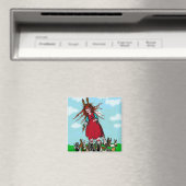 BUNNY LADY MAGNET (In Situ (Geschirrspüler))