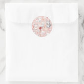 Bunny & Lamb Cupid Sticker – Wasserfarbe Baby (Tasche)