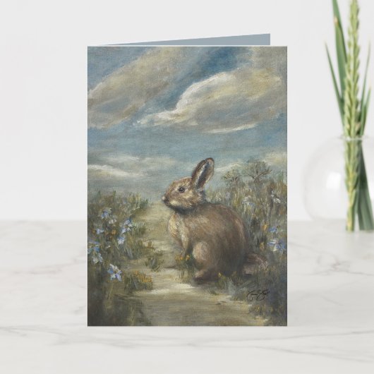 Bunny Lane [blank] 5 x 7" Karte (Vorderseite)