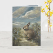 Bunny Lane [blank] 5 x 7" Karte (Gelbe Blume)