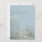 Bunny Lane Invitation Einladung (Rückseite)