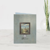 Bunny Lane OSTERN Dankeskarte (Rückseite)