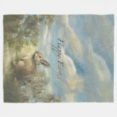 Bunny Lane OSTERN Fleecedecke (Vorderseite (Horizontal))