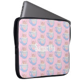 Bunny Latte mit Cinnamon Laptopschutzhülle (Vorne Rechts)