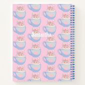 Bunny Latte mit Cinnamon Notizblock (Rückseite)