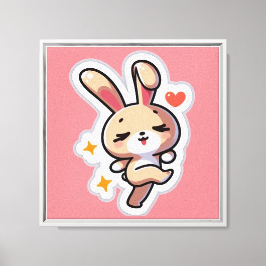 Bunny Leinwanddruck (Vorderseite)