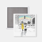 BUNNY LIEBE MAGNET (Vorderseite/Rückseite)