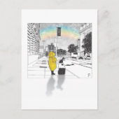 BUNNY LIEBE POSTKARTE (Vorderseite)