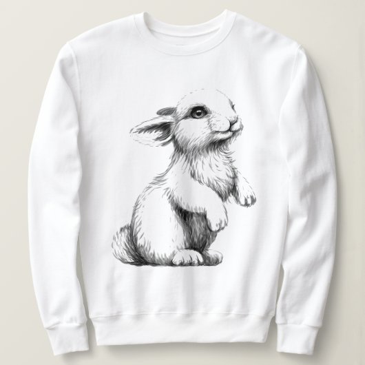 Bunny Liebe Sweatshirt (Design vorne)