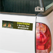 BUNNY LIEBE Wild Rabbit Collection Autoaufkleber (Auf Lkw)