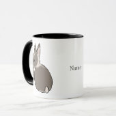 Bunny liking foot tasse (Vorderseite Links)