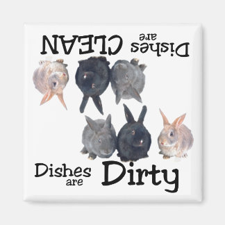 Bunny Lovers Geschirrspülmaschine Magnet