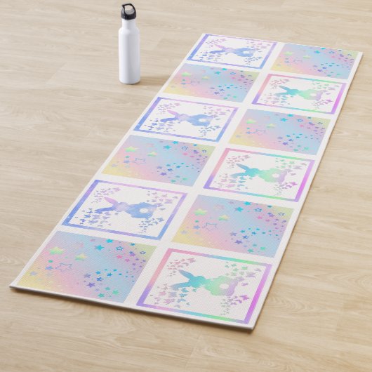 Bunny Magic Square Design Yoga Mat Yogamatte (Beispiel)