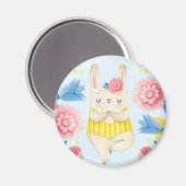 Bunny Magnet (Vorderseite/Rückseite)