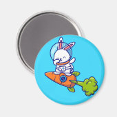 Bunny Magnet (Vorderseite/Rückseite)