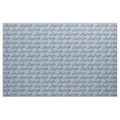 Bunny Meadow Fabric (Light Blue) Stoff (Fat Quarter (45,7 x 55,9 cm))