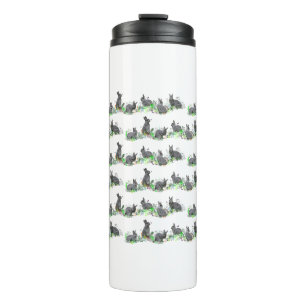 Bunny Meadow Thermalbecher (Farbe wählen) Thermosbecher