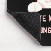 Bunny Meme I Hate My Stud Chungus Life  Mousepad (Ecke)