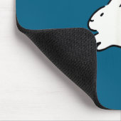 Bunny Meme I Hate My Stud Chungus Life  Mousepad (Ecke)