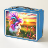 Bunny Metall Brotdose (Rückseite)