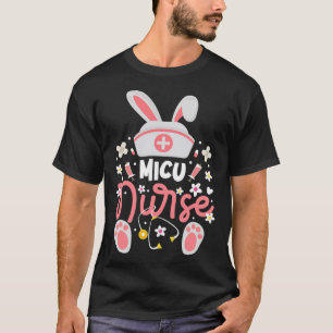 Bunny MICU Nurse Niedlich Bunny Oars Medizin Inten T-Shirt