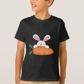 Bunny mit Carrot Tshirts und Geschenke (Vorderseite)