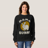 Bunny Mom Bunny Easter Friends Mother Easter Sweatshirt (Vorne ganz)