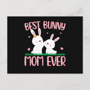 Bunny Mom   Rabbits Postkarte