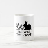 Bunny Monogram Classic Tasse (Mittel)
