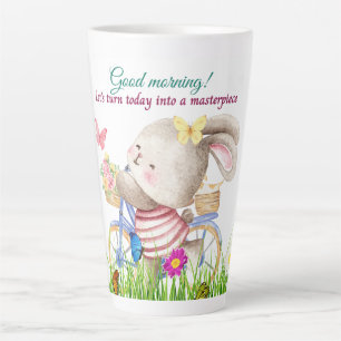Bunny Morning Bike Letzte Tasse