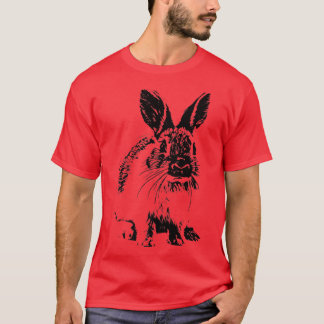 Bunny Motiv Rabbit Rodent Pets Animals Rabbits T-Shirt